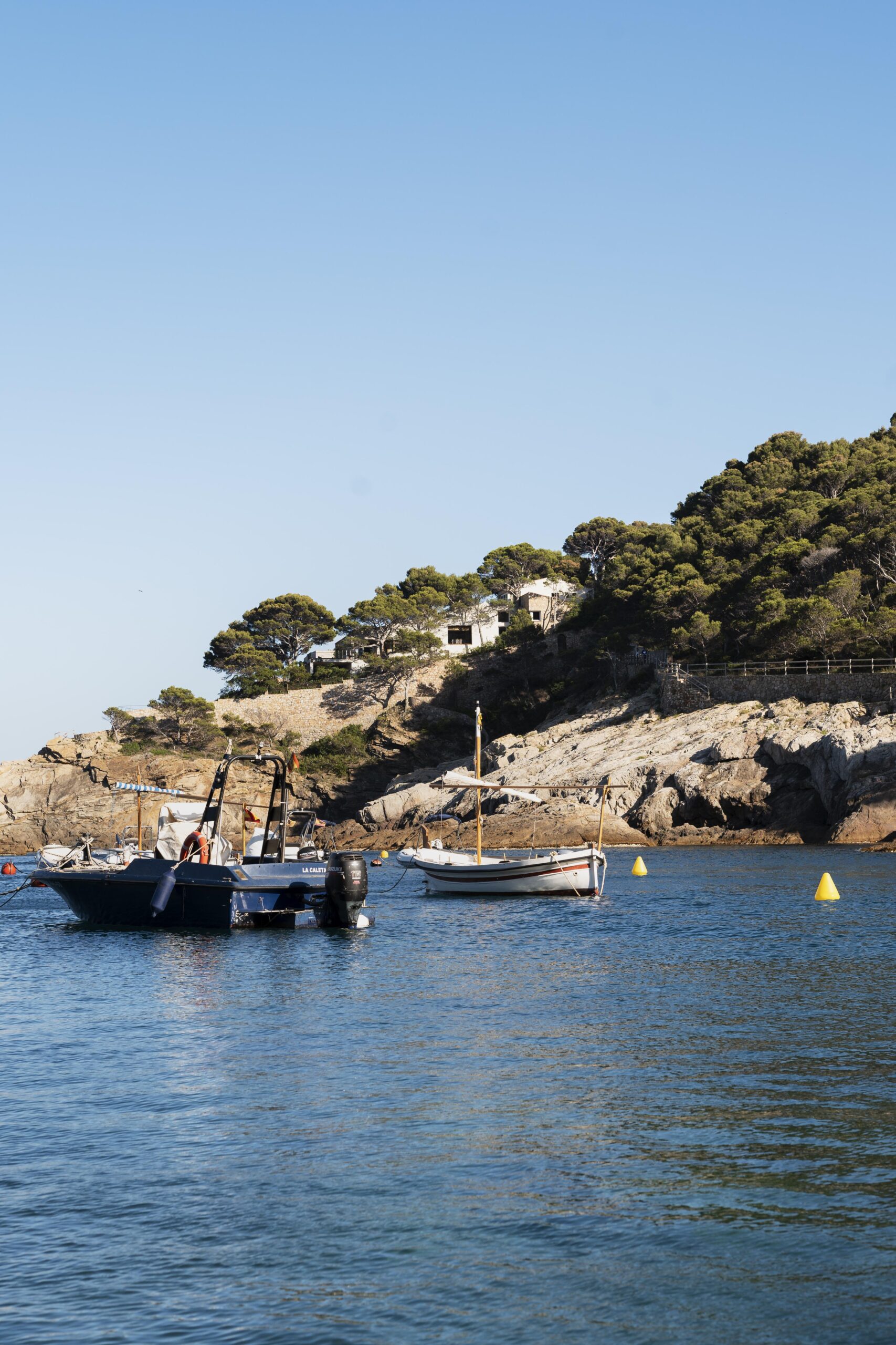 Corse du sud belle vue avec des bateaux